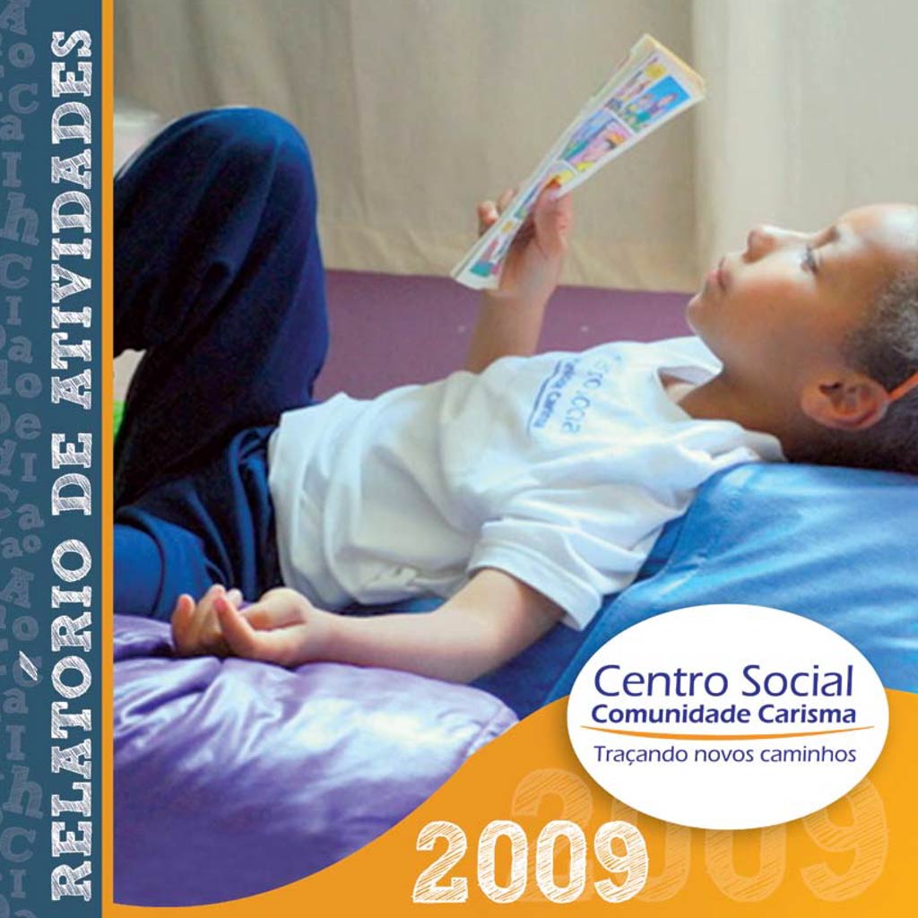 Capa do relatório anual de 2009