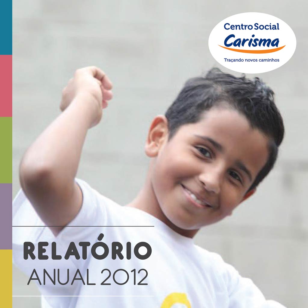 Capa do relatório anual de 2012