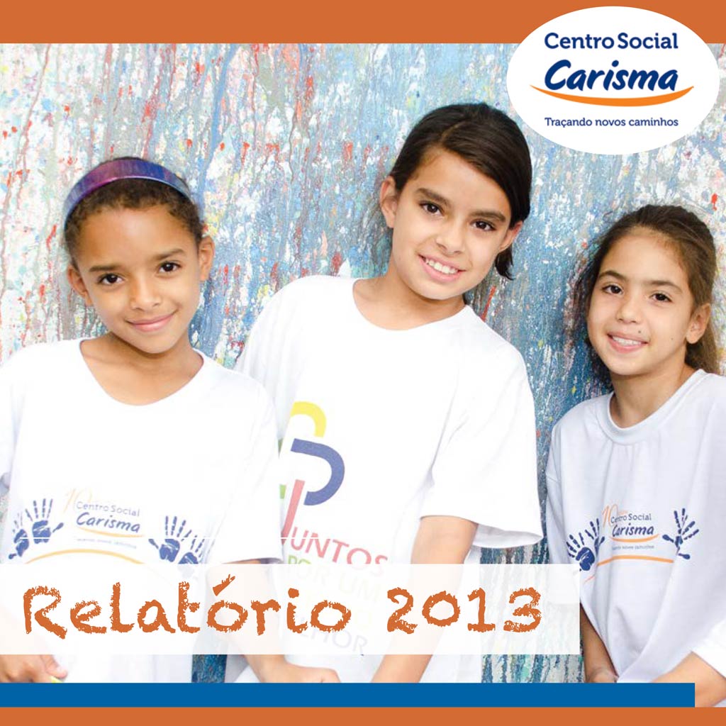Capa do relatório anual de 2013