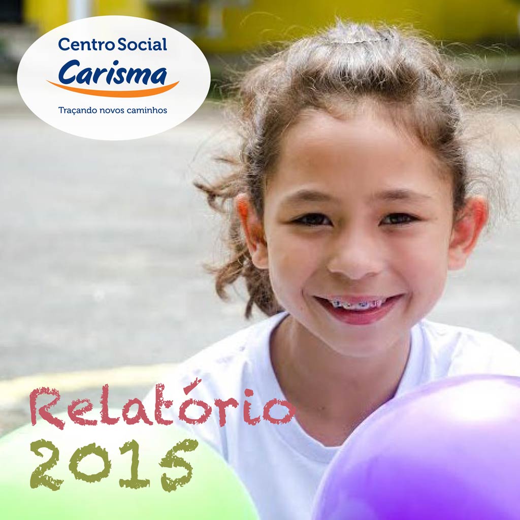 Capa do relatório anual de 2015