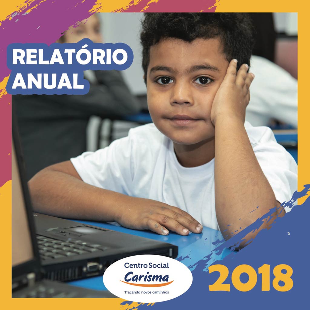 Capa do relatório anual de 2018