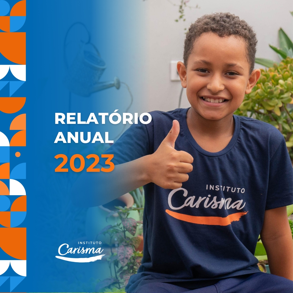 Capa do relatório anual de 2023